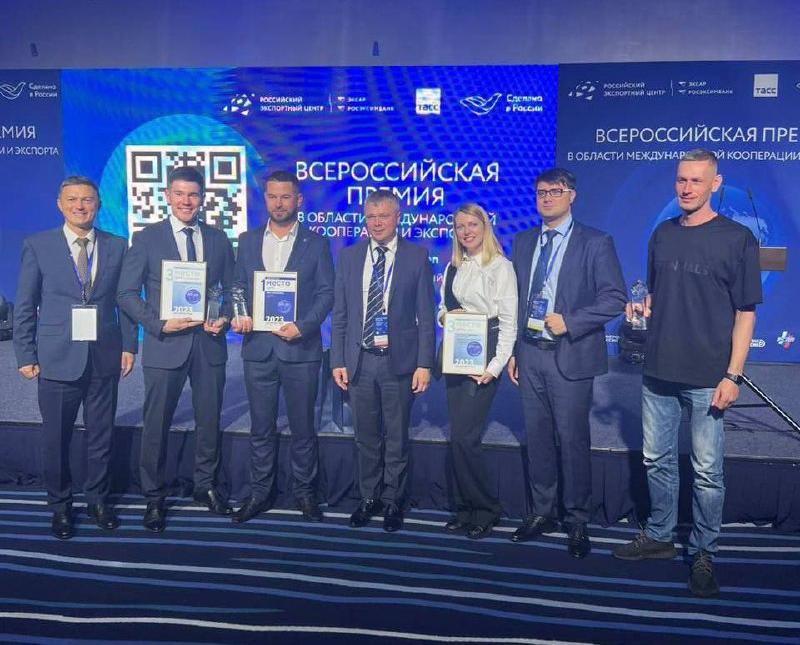 Тюменских предпринимателей наградили на конкурсе “Экспортер года -2023” УФО