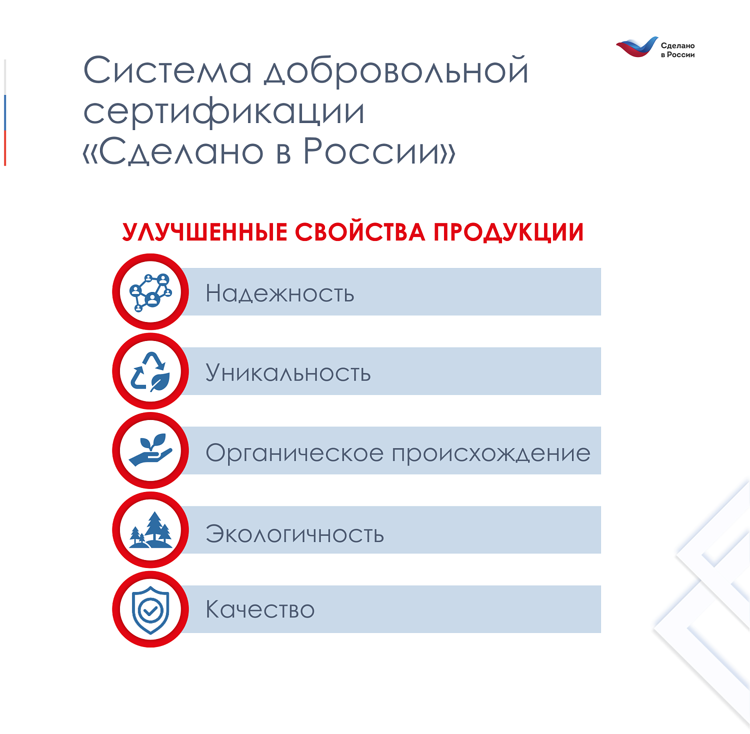 Получите добровольную сертификацию «Сделано в России»
