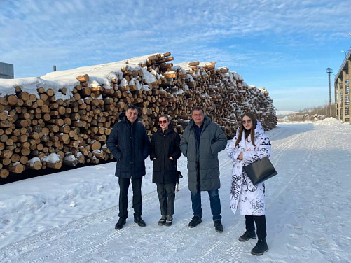 Лесоперерабатывающие предприятия Тюменской области встретились с "Лесной биржей Казахстана""